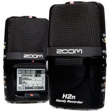 Gravador Portátil Zoom H2n Handy Recorder 2 Entradas/4 Trilhas com Matriz de 5 Microfones