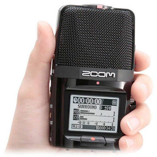 Gravador-Portatil-Zoom-H2n-Handy-Recorder-2-Entradas-4-Trilhas-com-Matriz-de-5-Microfones