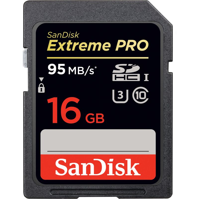 Cartao-SDHC-16Gb-SanDisk-Extreme-Pro-4K-UHS-I-Classe-10-de-95Mbs