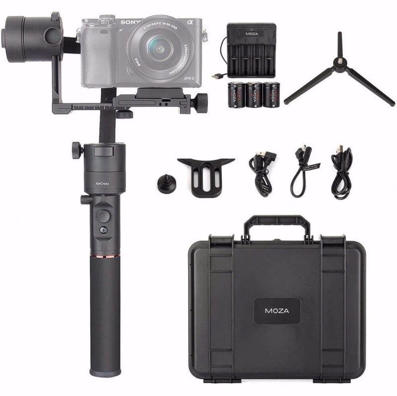 Estabilizador-Eletronico-Gimbal-Moza-AirCross-de-3-Eixos-para-Cameras-Mirrorless