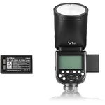 Flash-Godox-V1-S-Cabeca-Redonda-TTL-Master-SpeedLight-para-Cameras-Sony