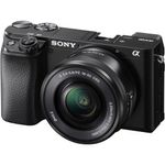 Camera-Sony-Alpha-A6100-com-Lente-16-50mm-Mirrorless-4K-de-24MP-com-Sensor-APS-C