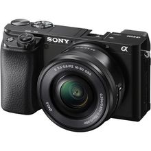 Câmera Sony a6100 Mirrorless 4K com Lente 16-50mm / ILCE6100L/B