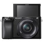 Camera-Sony-Alpha-A6100-com-Lente-16-50mm-Mirrorless-4K-de-24MP-com-Sensor-APS-C