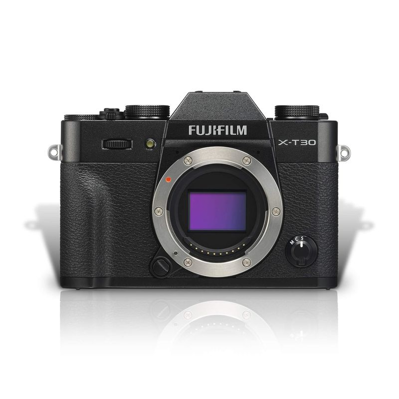 Kit-Mirrorless-FujiFilm-X-T30-4K-Preta--Corpo----Tripe-Profissional-com-Cabeca-Semi-Hidraulica