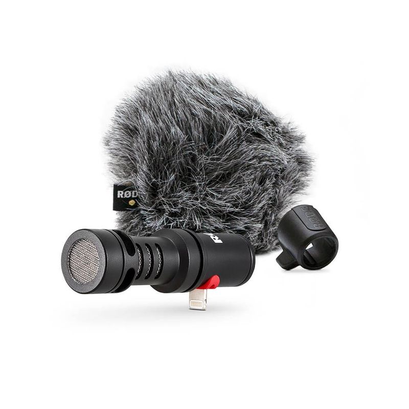 Microfone Direcional Rode VideoMic Me-L para iPhone com Conector Lightning