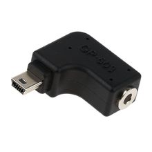 Adaptador de Microfone Mini USB x P2 TRRS 3.5mm