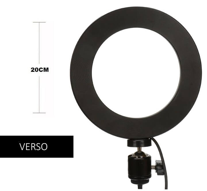 Iluminador-de-Led-Circular-8--Bi-Color-Video-Ring-Light-20cm-USB--3200-5500K-