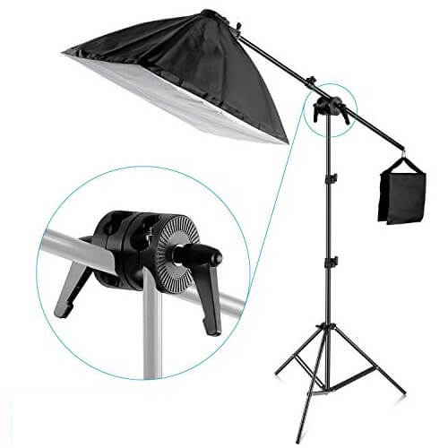 Suporte-Bracadeira-de-Cabeca-Dupla-Lighting-Holder-para-Iluminacao-de-Estudio