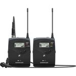 Sistema-Microfone-de-Lapela-Se-Fio-Sennheiser-EW-112P-G4-Wireless-para-Montagem-em-Camera