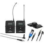 Sistema-Microfone-de-Lapela-Se-Fio-Sennheiser-EW-112P-G4-Wireless-para-Montagem-em-Camera