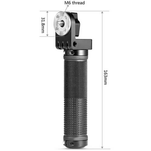 Punho-HandGrip-SmallRig-1963-Rosette-ARRI--Borracha-Texturizada-