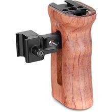 Punho Handle Lateral de Madeira SmallRig 2187 com Braçadeira NATO