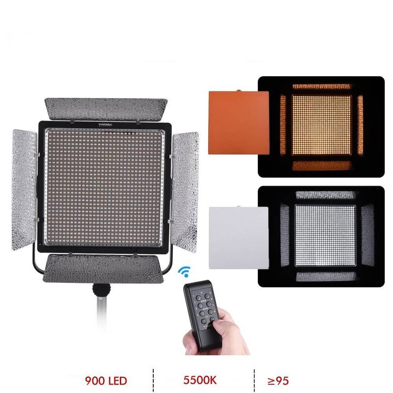 Iluminador-Painel-de-LED-Yongnuo-YN10800-BiColor-Iluminacao-de-Estudio