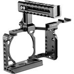 Kit-Gaiola-Cage-Advanced-SmallRig-2081-com-Punho-Handle-Grip-para-Sony-A6500