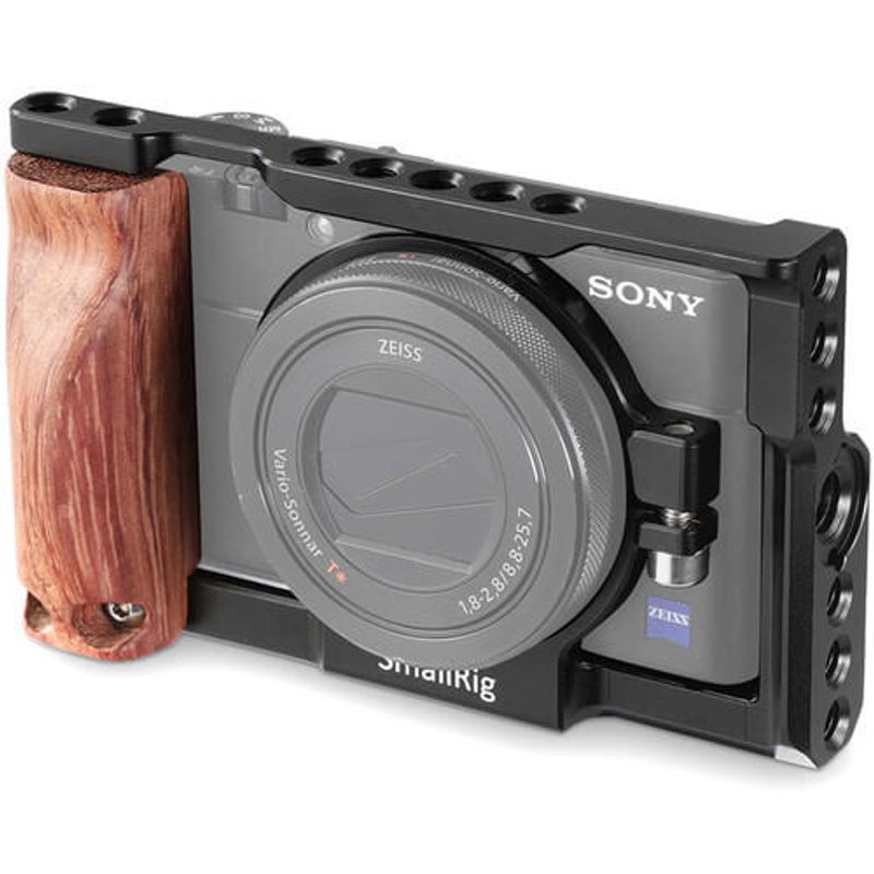 Kit-Gaiola-Cage-SmallRig-2105-com-Punho-Handgrip-para-Sony-RX100-V---IV---III