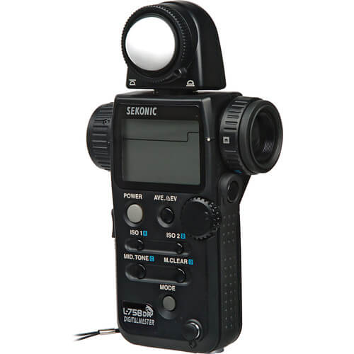 Fotometro-Sekonic-L-758DR-Medidor-de-Flash-DigitalMaster