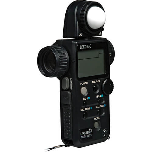 Fotometro-Sekonic-L-758DR-Medidor-de-Flash-DigitalMaster