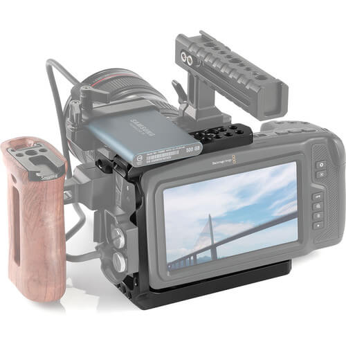 Meia-Gaiola-Cage-Half-SmallRig-CVB2254-para-Blackmagic-Pocket-Cinema-6k-e-4K