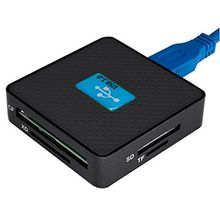 Leitor / Gravador de Cartão Memória Multi Formato USB3.0 5Gb/s SuperSpeed (SD/CF/XD/TF/MS/M2)