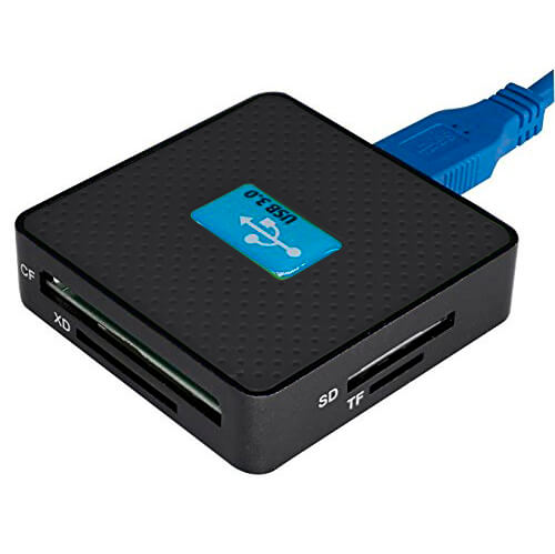 Leitor---Gravador-de-Cartao-Memoria-Multi-Formato-USB-3.0-5Gb-s-SuperSpeed--SD-CF-XD-TF-MS-M2-