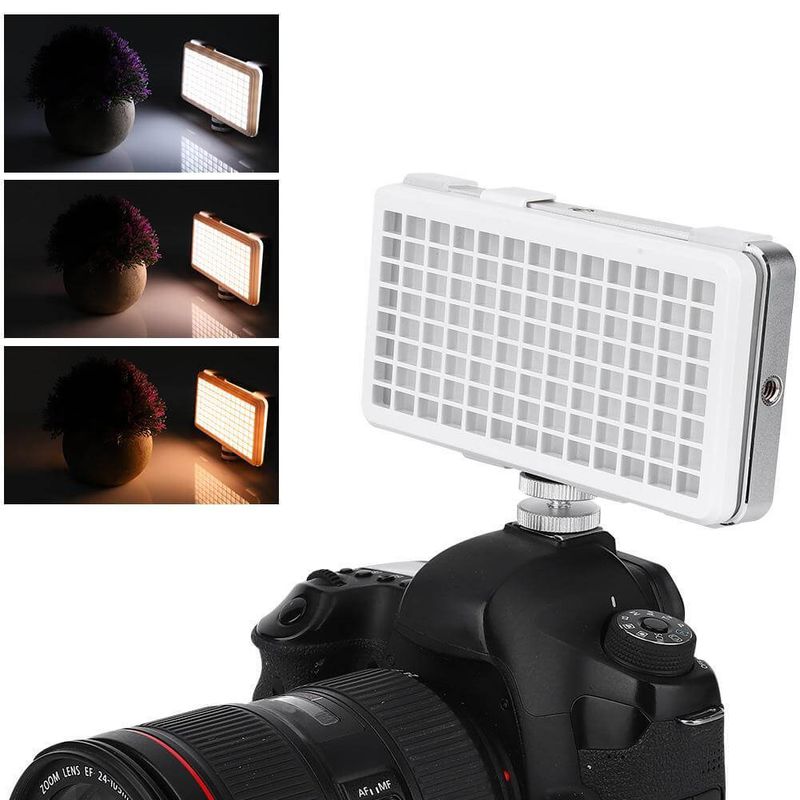 Iluminador-de-Led-Pocket-Nicefoto-SL-80A-Video-Light-10W-Ultra-Fino-Bi-Color-com-Bateria-Interna