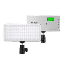 Iluminador de Led Pocket Nicefoto SL-120A Video Light 12W Ultra Fino Bi-Color com Bateria Interna