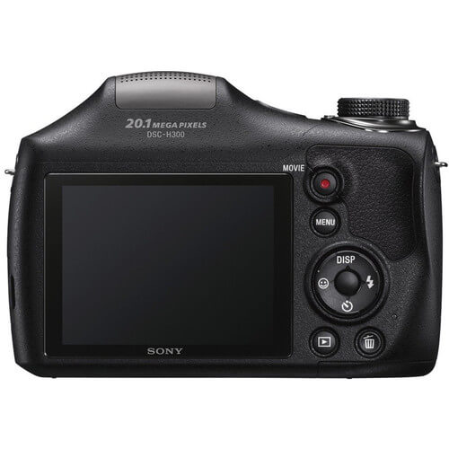 Camera-Sony-Cyber-Shot-DSC-H300-com-Zoom-35x--Preta-