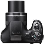 Camera-Sony-Cyber-Shot-DSC-H300-com-Zoom-35x--Preta-