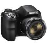 Camera-Sony-Cyber-Shot-DSC-H300-com-Zoom-35x--Preta-