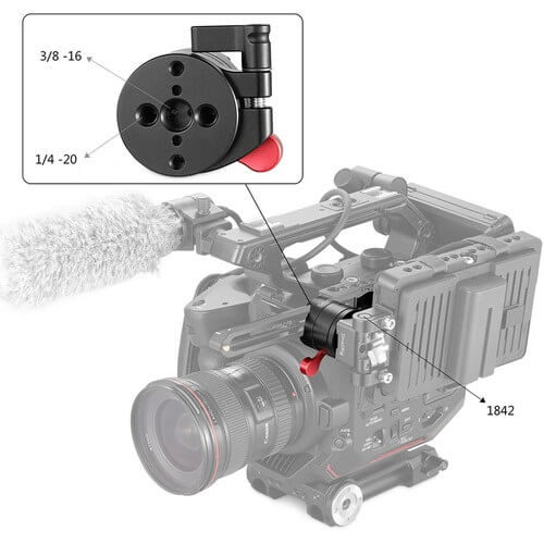 Bracadeira-Dupla-Rotativa-Nato-SmallRig-2141-para-Visor-Eletronico--EVF--e-Monitores