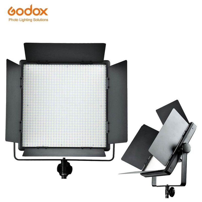 Iluminador-Painel-de-LED-Video-Light-Godox-LED1000C-Bi-Color-4400Lux-Profissional-para-Estudio--Bivolt-