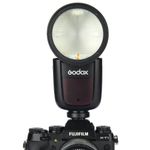 Flash-Godox-V1-f-Cabeca-Redonda-TTL-SpeedLight-para-Cameras-FujiFilm