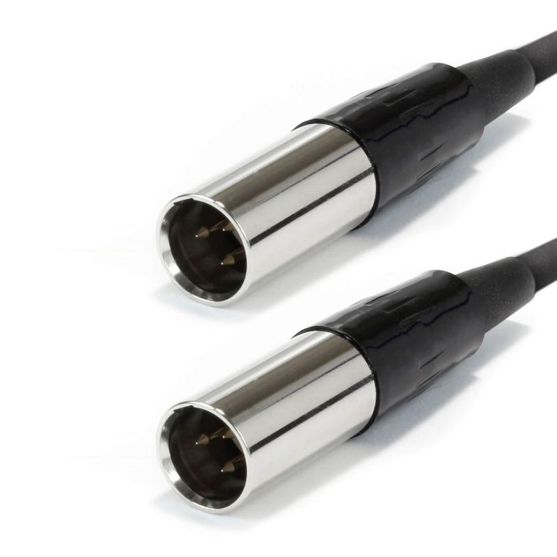 Cabo-Mini-XLR--M--x-Mini-XLR--M--3-Pinos---20cm