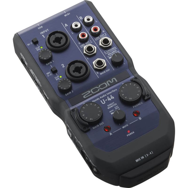 Interface-de-Audio-Portatil-Zoom-U-44-USB-4x4-24-Bit