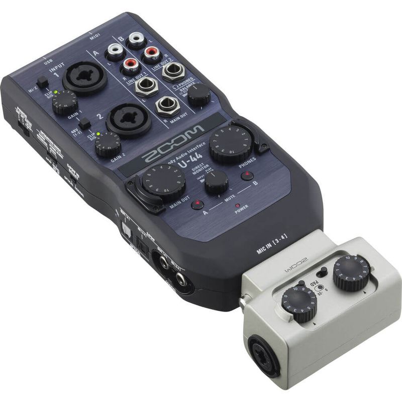 Interface-de-Audio-Portatil-Zoom-U-44-USB-4x4-24-Bit