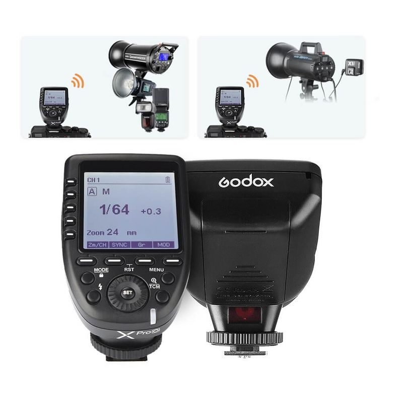 Radio-Flash-Trigger-Wireless-Godox-XProO-TTL-para-Cameras-Panasonic-e-Olympus