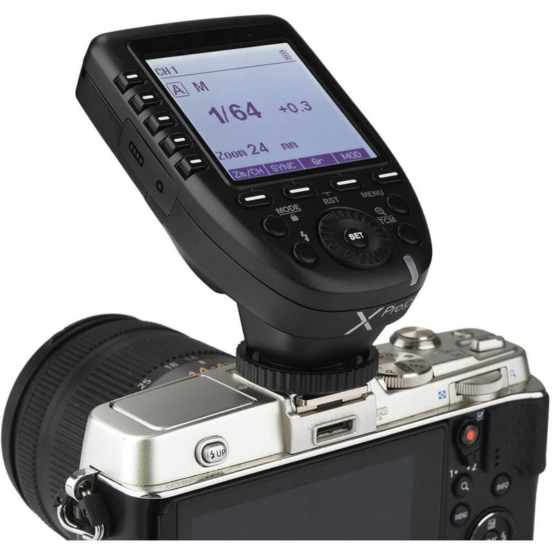 Radio-Flash-Trigger-Wireless-Godox-XProO-TTL-para-Cameras-Panasonic-e-Olympus