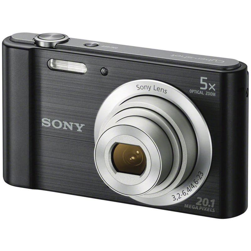 Camera-Sony-Cyber-shot-DSC-W800--Preta-