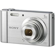 Câmera Sony Cyber-Shot DSC-W800 (Prata)