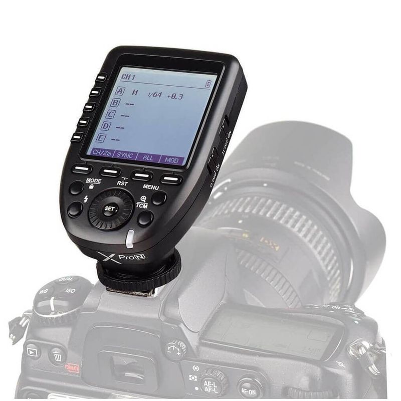 Disparador-Radio-Flash-Trigger-Wireless-Godox-XProN-TTL-para-Nikon