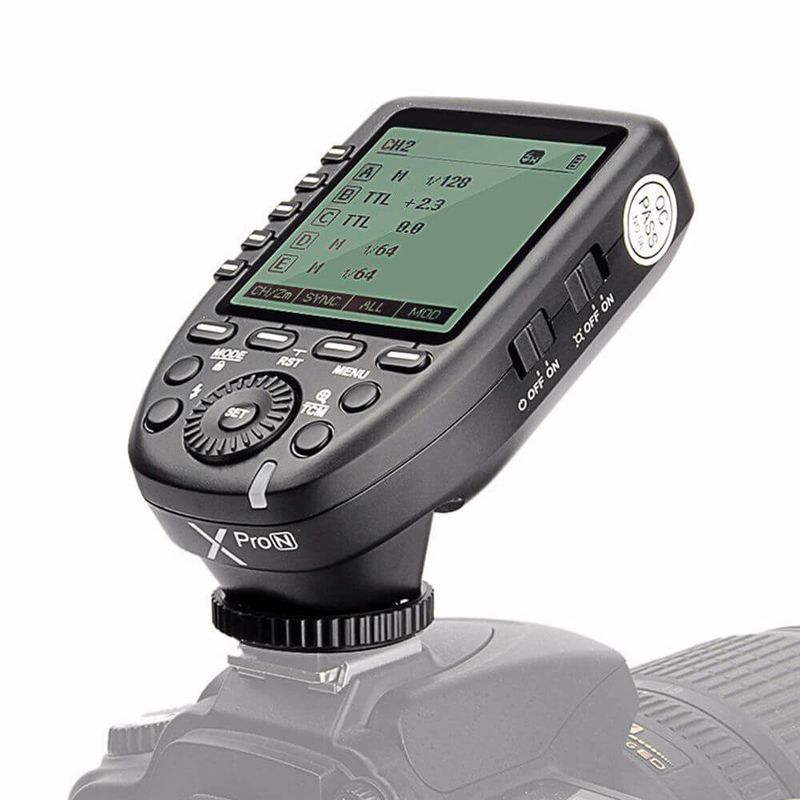 Disparador-Radio-Flash-Trigger-Wireless-Godox-XProN-TTL-para-Nikon