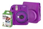 Kit-Camera-Instantanea-Fujifilm-Instax-Mini-9-Roxo-Acai-com-Bolsa-e-Filme