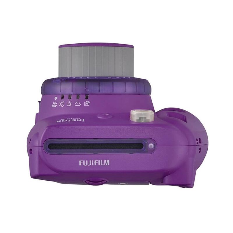 Kit-Camera-Instantanea-Fujifilm-Instax-Mini-9-Roxo-Acai-com-Bolsa-e-Filme