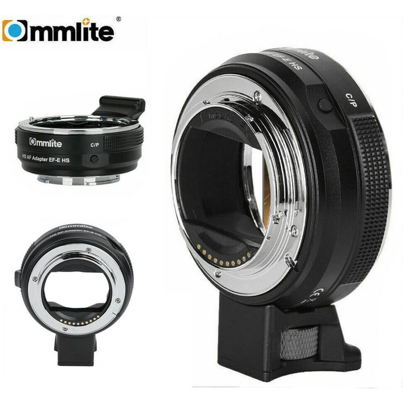 Adaptador-Commlite-de-Montagem-em-Lente-Canon-EF-EF-S-em-Cameras-Sony-E-Mount--CM-EF-E-HS-