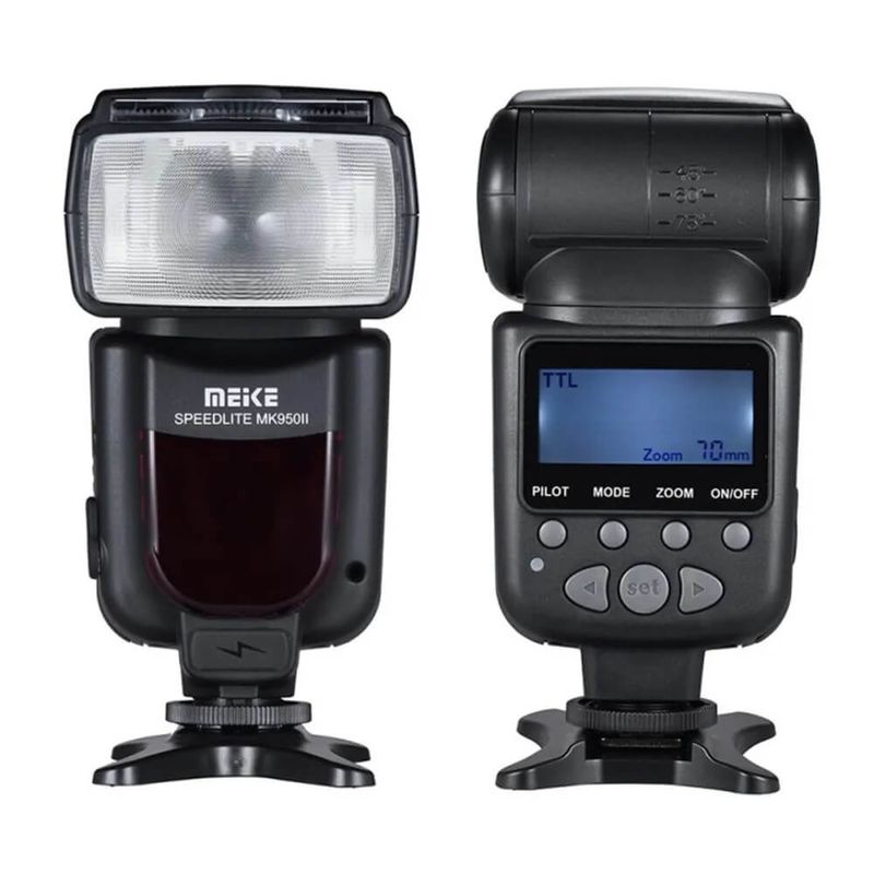 Flash-Speedlite-Meike-MK-950II-TTL-Slave-Wireless-para-Cameras-Canon