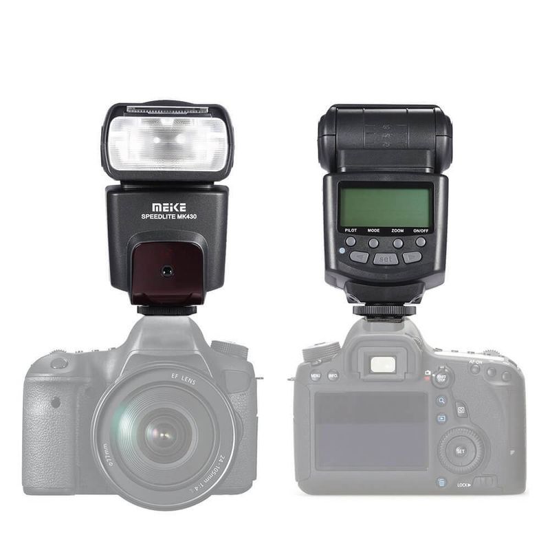 Flash-Speedlite-Meike-MK-430-TTL-para-Cameras-Nikon-DSLR