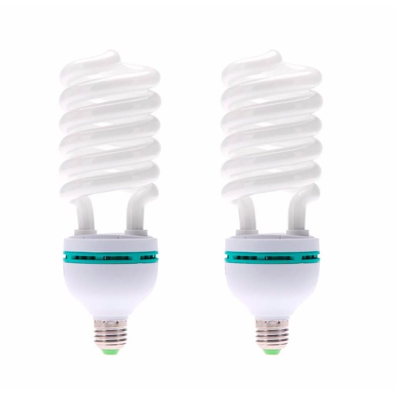 2x-Lampada-Fluorescente-135W-x-220Volts-E27-5500K-Daylight-Luz-Fria-Continua-para-Estudio