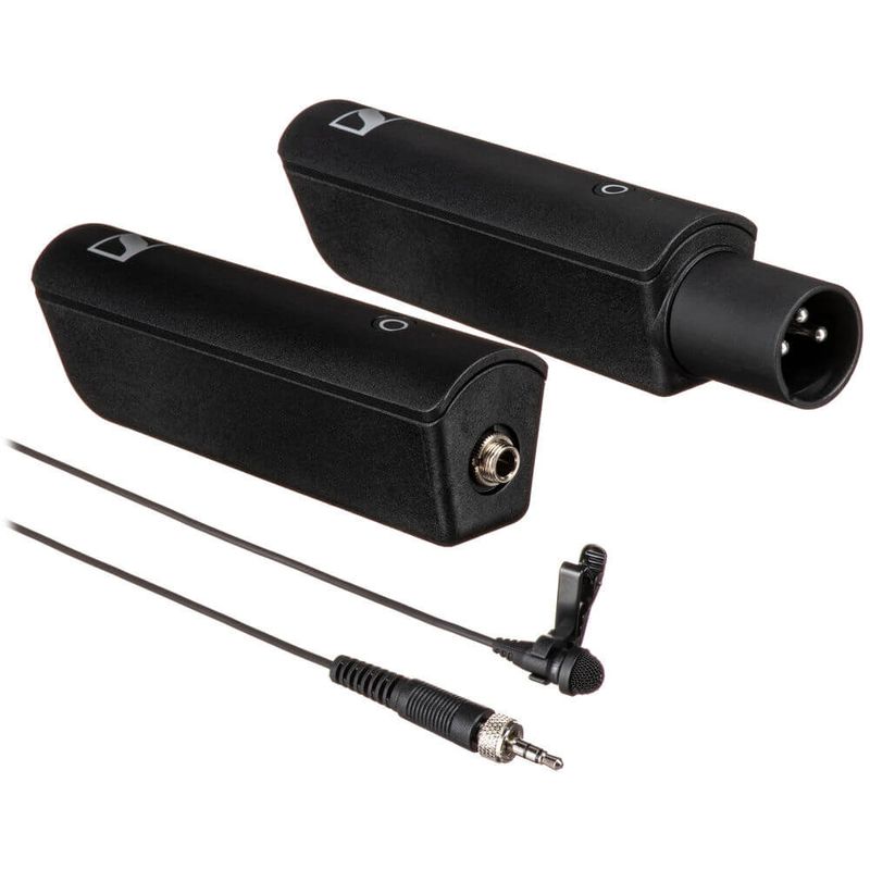 Sistema-Microfone-Sem-Fio-com-Lapela-Sennheiser-XSW-D-Lavalier-SET-XLR-Wireless-Digital--2.4-GHz-