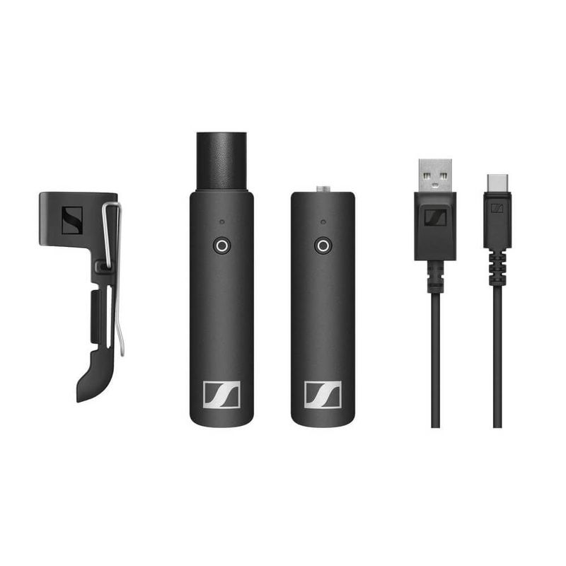 Sistema-Microfone-Sem-Fio-com-Lapela-Sennheiser-XSW-D-Lavalier-SET-XLR-Wireless-Digital--2.4-GHz-